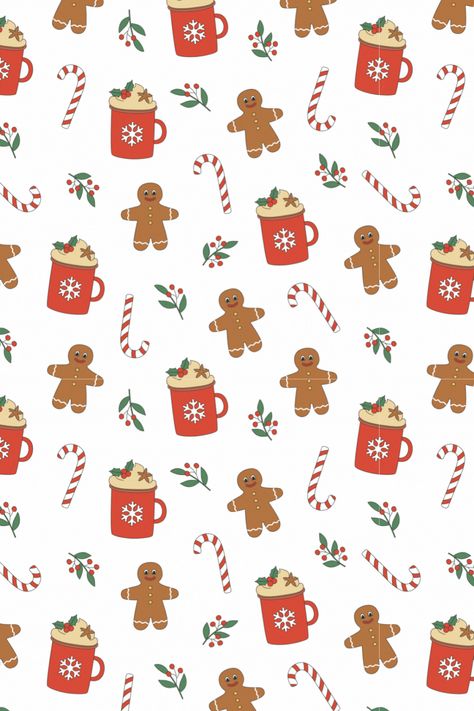 Gingerbread Christmas Wallpaper Iphone, Candy Cane Background Iphone Wallpapers, Gingerbread Lockscreen, Christmas Gonk Wallpaper, Ginger Bread Wallpapers, Gingerbread Man Background, Cute Gingerbread Wallpaper, Gingerbread Iphone Wallpaper, Gingerbread Phone Wallpaper