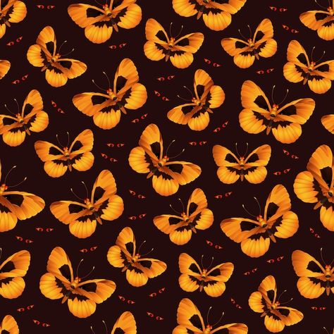 Seamless pattern for halloween with scar... | Premium Vector #Freepik #vector #butterfly-pattern #halloween-wallpaper #halloween-patterns #spooky Halloween Butterfly, Vector Butterfly, Butterfly Wallpaper Backgrounds, Wallpaper Halloween, Horror Halloween, Butterfly Wallpaper, Halloween Patterns, Butterfly Pattern, Halloween Wallpaper