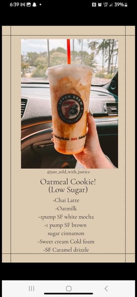 7 Brew Drinks To Try, 7 Brew Coffee Orders, 7brew Recipes, 7brew Coffee Drinks, 7 Brew Coffee Recipes, 7brew Drinks, Diy Coffee Drinks, Coffee Creations, Happy Juice