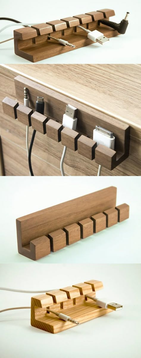 Wooden Cable Desk Management System Holder, Cable Cord Charger Organizer - Charging Cable Wood Organizer-iPhone Phone SmarPhone Wall Mount Cell Phone Charging Station Dock Mount Holder Bedroom Phone Charging Station, Wood Cable Organizer, Over The Desk Wall Decor, Desk Charging Station Ideas, Wall Mount Charging Station, Wall Charging Station Ideas, Phone Storage Ideas, Phone Charging Station Ideas, Charging Stations Ideas