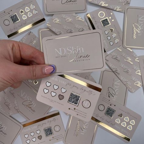 Muse Graphic Design on Instagram: "Luxurious branding completed for @nd_skin_clinic who opted for our package with both design and print included ! if you want to work with…" Luxurious Branding, Nail Salon Business Cards, Nail Business, Gold Business Card, Salon Business Cards, Card Inspo, Business Baby, Luxury Business Cards, Luxury Card