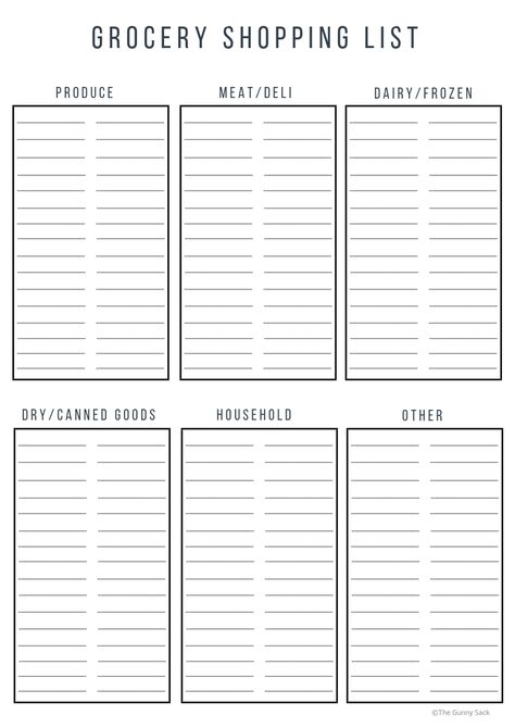 Digital Grocery List Template, Shopping Lists Templates, Grocery List Templates Printable Free, Grocery List Free Printable, Online Bullet Journal, Thanksgiving Grocery List, Grocery Shopping List Printable, Printable Grocery List Template, Thanksgiving Countdown