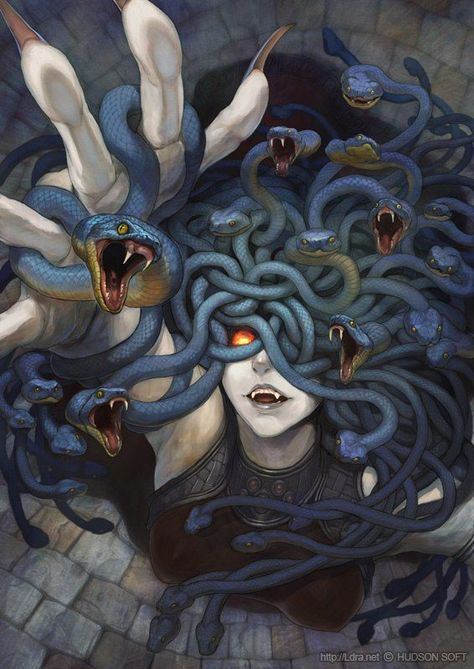 Medusa Gorgon, Medusa Art, Heroic Fantasy, Desen Anime, 다크 판타지, Mythology Art, Arte Obscura, Mythological Creatures, Arte Fantasy