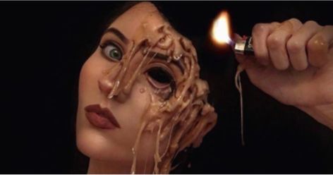 Amazing what we can do with makeup Happy Halloween PpL!!!~Melted Makeup Look For Halloween | presented by POPSUGAR Beauty photo courtesy of Rebecca lynn krebs  http://crwd.fr/2y1oYWi  #keyomi_sook #makeupartist #makeup #halloween #masquerade #newfaces #fashionable #fashionblog #fashiondiaries #fashiongram #scaryfaces #fashionpost #instamakeup #instaface #instascary #faceoff #Terrorfans #horrorfans #gory #newskin #horrorflicks #horrormovies #allthingshorror #faceoftheday #instadaily  #artistic Melted Makeup Look, Melted Face Makeup, Melting Face Makeup, Candle Shoot, Melting Makeup, Makeup Look For Halloween, Haunt Makeup, Face Melting, Melted Makeup