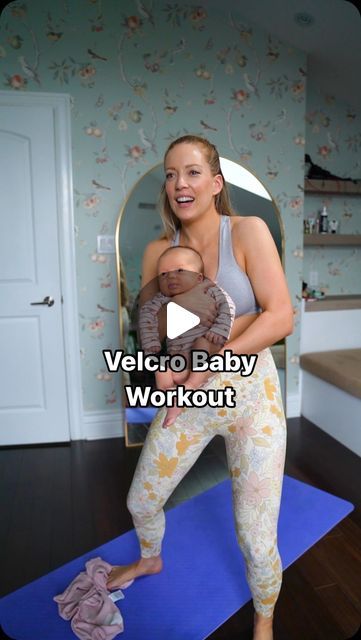 Katie Crewe on Instagram: "Velcro baby workout feat Nori Bori. Do/did you have a Velcro baby or are/were they happy chilling solo?

And I’m so happy I can put these @twenty2nutrition leggings on now that I’m not heavily pregnant 😅. I looove them!

This wasn’t meant to be a baby holding workout but she wasn’t interested in staying asleep in her bassinet so we improvised. Of course it’s nice to have your whole body free to workout but if you have a workout planned and baby has other ideas, give this one a go!

Nora is actually much less of a Velcro baby than Amelia was. I could never ever put her down but Nora is much more tolerant of it. Love the snuggles but thank gosh 😅

Full workout:
🔺8 Single leg squats (or modified option)
🔺8 lateral lunges
🔺10 kickstand RDLs
🔺12-15 kneeling kick Baby Wearing Workout, Feeling Too Much, Heavily Pregnant, Baby Workout, Lateral Lunges, Full Workout, Pelvic Floor, Leg Workout, Core Workout