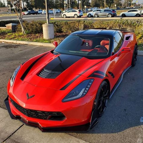 Corvette C7 Stingray, Corvette America, Ford Super Duty Trucks, C7 Stingray, Luxury Cars Audi, Chevrolet Corvette C7, Super Duty Trucks, Chevrolet Corvette Z06, Red Corvette