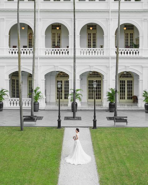 Raffles Singapore, Front Porch Balcony, Raffles Hotel Singapore, Raffles Hotel, Porch And Balcony, Sacred Art, Happy Valentine's Day, Happy Valentine's, Happy Valentines Day