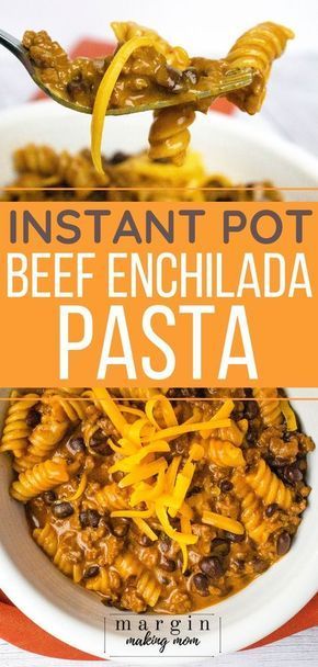 Beef Enchilada Pasta, Instant Pot Pasta Recipes, Pasta In The Instant Pot, Instapot Ideas, Stroganoff Beef, Beef Recipe Instant Pot, Recipes Steak, Enchilada Pasta, Dinner Beef