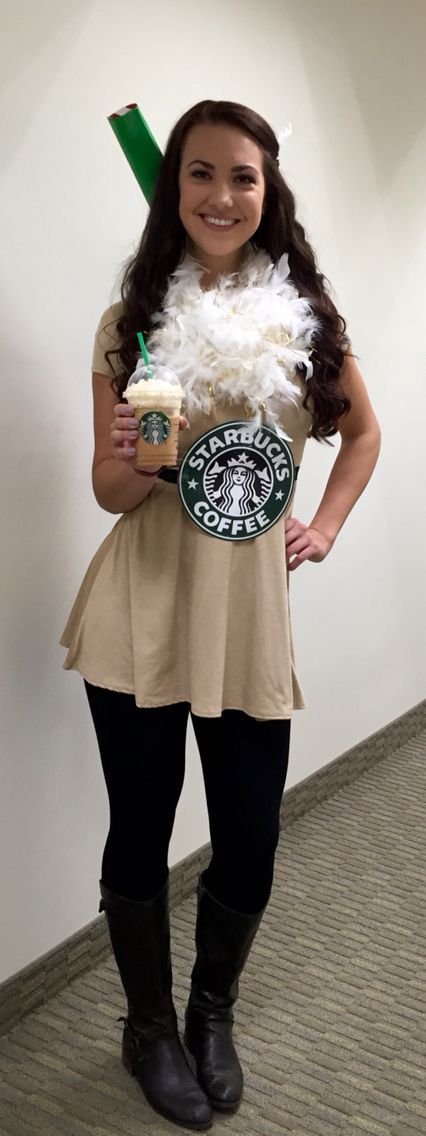 100 DIY Halloween Costumes for Kids and Adults for your #squadghouls to create a haunt mess - Hike n Dip Starbucks Halloween Costume, Starbucks Costume, Diy Fantasia, Costumes For Work, Creative Halloween Costumes Diy, Kids Mess, Meme Costume, Kule Ting, Halloween Costumes For Work