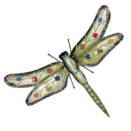 Design Toscano Oversized Dragonfly Wall Decor Metal Dragonfly, Dragonfly Wall Decor, Insect Wall, Garden Walls, Dragonfly Wall Art, Dragonfly Decor, Dragon Flies, Green Dragonfly, 3d Wall Decor