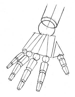 Life Drawing class - drawing with geometric shapes to get proportions Hand Drawing Proportions, Shapes For Body Drawing, Drawing By Shapes, Hand Proportions Drawing, Draw Geometric Shapes, Geometric Body Drawing, Anatomy Drawing Shapes, Shapes For Anatomy, How To Draw With Shapes