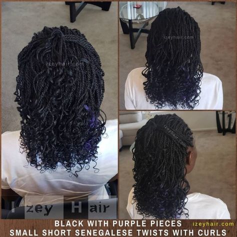 Curly Senegalese Twist Hairstyles, Short Senegalese Twist With Curly Ends, Senegalese Twist With Curly Ends, Twist With Curly Ends, Curly Senegalese Twist, Senegalese Twist Updo, Short Senegalese Twist, Senegalese Twist Braids, Braids With Shaved Sides