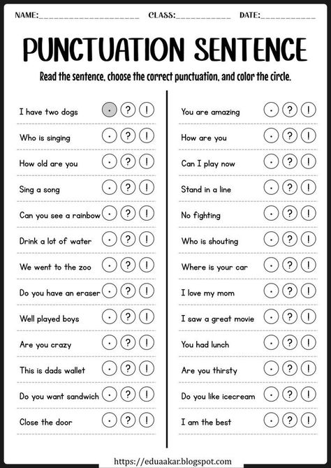 Grade 3 Punctuation Worksheets, Grade5 English Worksheets, English Punctuation Worksheets, Fourth Grade English Worksheets, Second Grade Grammar Worksheets, Grade 3 Language Worksheets, Grade Four English Worksheets, Punctuation Worksheets For Grade 1, 2nd Grade Grammar Worksheets Free