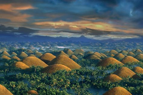 Bohol Chocolate Hills, Chocolate Hills, Bohol Philippines, Philippines Culture, Bohol, Philippines Travel, Palawan, Famous Places, National Monuments