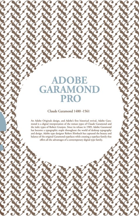 Adobe Garamond Pro Adobe Garamond, Garamond Typography Poster, Garamond Font, Post It, Typography Design, Too Much, Original Designs, Love This, How To Become