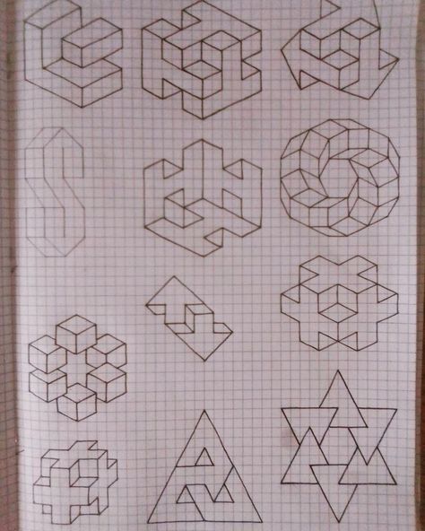 Cool Designs To Draw Pattern Doodles, Grid Paper Art, Hammer Beads, Easy Pencil Drawing, Kandi Beads, Graph Paper Designs, Stitch Diy, Illusion Drawings, Hiasan Bilik Tidur