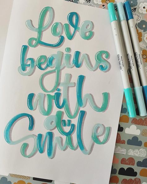 Brush lettering, calligraphy, lettering inspo, art, brush pen calligraphy, canvas lettering, hand lettering Brush Pen Calligraphy Quotes, Canvas Lettering, Calligraphy Letters Alphabet, Calligraphy Canvas, Brush Pen Lettering, Diy Quotes, Inspo Art, Pen Calligraphy, Lettering Art