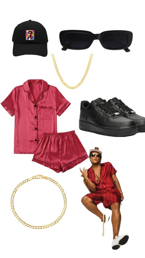 Bruno Mars Costume, Trendy Halloween Costumes, Funny Costumes, Trendy Halloween, Bruno Mars, Halloween Outfits, Mars, Halloween Costume, Halloween