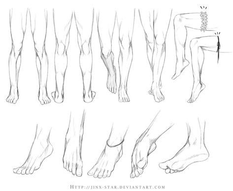 Drawing tutorials - Feet - Imgur via PinCG.com Leg Reference, Feet Drawing, Drawing Legs, Anatomy Drawing, Poses References, Figure Drawing Reference, Body Drawing, Art Instructions, Anatomy Reference