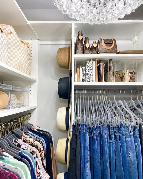 Closet Organization Essentials | LuxMommy | Houston Fashion, Beauty and Lifestyle Blogger Master Closet Design, Dream Closet Design, Walk In Closet Design, Clothes Closet Organization, Closet Renovation, Linen Closet Organization, Closet Remodel, Closet Room, Closet Decor