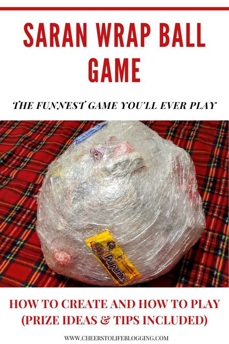 Ceran Wrap Ball Game Ideas, Christmas Itinerary, Wrap Ball Game, Saran Wrap Ball, Saran Wrap Game, Saran Wrap Ball Game, Fun Games For Adults, Christmas Gift Exchange Games, Prize Ideas