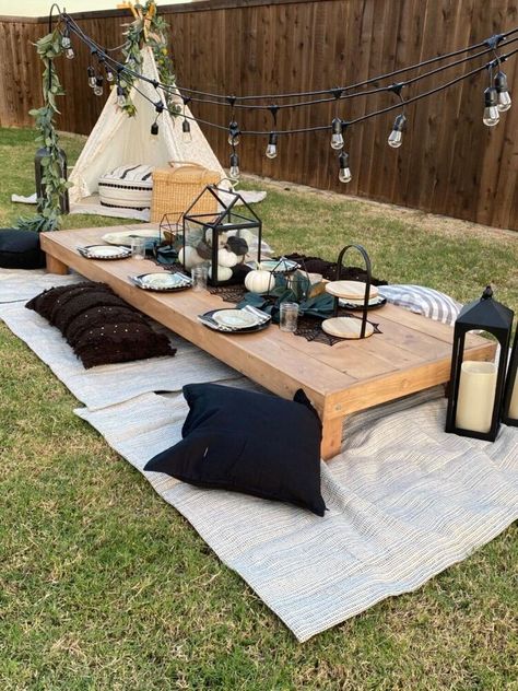 Picnic Table Ideas, Table Top Ideas, Wine Picnic Table, Picnic Party Decorations, Build A Picnic Table, Diy Picnic, Diy Picnic Table, Wine Picnic, Picnic Table Plans