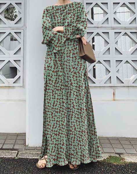 Product id: 1963878 Wallet Dress, Cheap Maxi Dresses, Maxi Dress Collection, Gaun Fashion, Style 2023, Dresses Style, Printed Long Dresses, Maxi Dress Online, Popular Fashion