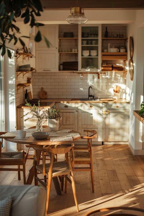 Add a touch of charm to your tiny kitchen with cottage kitchen inspirations that blend retro and vintage elements. 🏡🌟 Old House Furniture, Tiny Homes Decor, Sustainable Home Ideas, Tiny Home Kitchen Design, Cottage Aesthetic Apartment, Vintage House Style, Small Home Decor Inspiration, Cottage Inspired Homes, Deco Retro Vintage