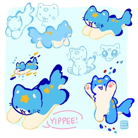 Cat + shark = shart 🩷 swipe for some doodles ⭐️ No but for realss, I still need to name this shark cat critter!! If you have any suggestions pls lmk hehe #whimsical #aesthetic #childhood #cozyart #sketch #doodle #animalart #simple #texture #littleguys #nostalgia #happyvibes #innocent #joyful #cheerful #endearing #originalartwork #handmade #smallbusiness #shark #cat Cat Shark Drawing, Cat Mermaid Drawing, Gummy Shark Oc, Shark Oc Art, Lemon Shark Drawing, Shark Fursona, Shark Character Design, Manta Ray Drawing, Shark Oc