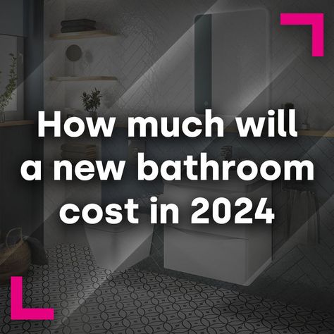 When it comes to installing a new bathroom in your home, there are lots of factors to consider in terms of how much it will cost. For example, the price of a bathroom for a new-build will vary from one which is part of a renovation, as this will generally also require the removal of the previous bathroom before installing the new one. Bathroom Renovation Cost, New Bathroom, Diy Bathroom, New Builds, Bathroom Renovation, Things To Come, Building