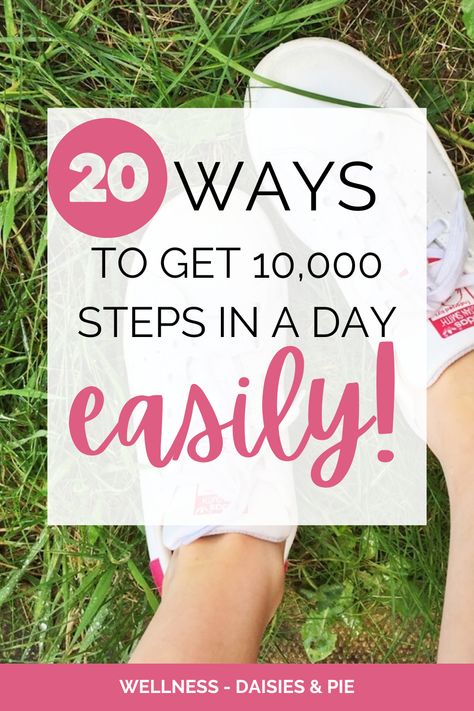 Want to get 10000 steps in a day without being a chore? Here are 20 easy ways to get those steps in and stay active throughout the day. Easy Ways To Get 10000 Steps, How To Get Your Steps In, How To Get Steps In At Home, How To Walk 10000 Steps A Day, How To Get 10000 Steps A Day, 10000 Steps A Day Aesthetic, Kids Playing Football, 10000 Steps A Day, 10000 Steps