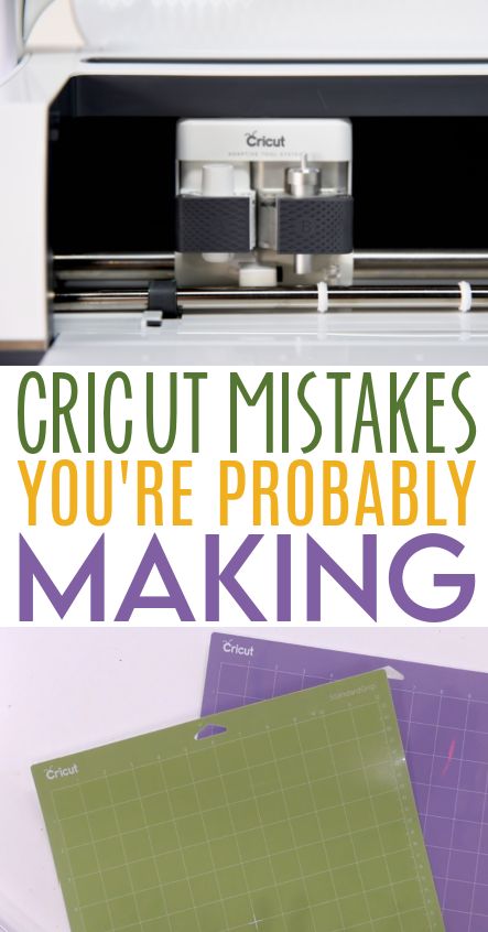 Cricut Mistakes You’re Probably Making Cricut Projects Easy, Cricut Air 2, Cricut Explore Air Projects, Cricket Crafts, Circuit Crafts, Cricut Help, Cricut Hacks, How To Use Cricut, Cricut Mat