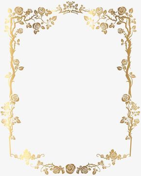 15 Invitations, Wedding Symbols, Invitation Frames, Border Templates, Gold Foil Wedding Invitations, Frame Border Design, Page Borders Design, Memo Paper, Gold Foil Wedding