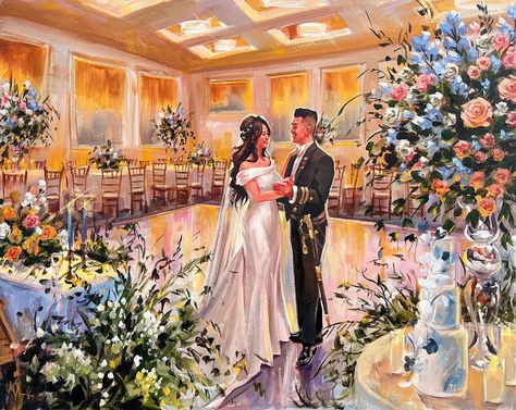 Live Wedding Painting Packages — Fine Artist & Live Event Painter Painter Wedding, Live Painter, Live Wedding Painting, Acrylic Painting Inspiration, Wedding Painting, Live Painting, Fine Artist, Live Events, Spring Wedding