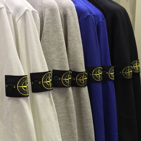 The iconic Stone Island compass patch badge is one of the most eyecatching elements of branding in mens fashion Get The Badge In Stone Island, Stone Island Патч, Stone Island Aesthetic, Football Casual Clothing, Island Clothing, Stone Island Badge, Stone Road, Stone Island Clothing, Football Casuals