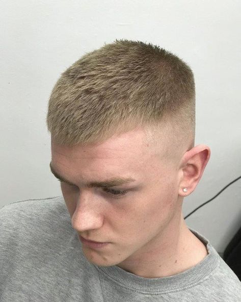 Grown Out Buzzcut, Buzzcut Hair, Grow Hair Back, Very Short Hair Men, Buzz Haircut, High And Tight Haircut, Fun Hairstyles, Buzz Cut Hairstyles, Cut Hairstyles