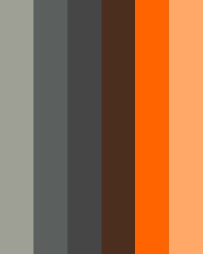 Orange And Gray Color Palette, Orange Gray Color Palette, Restaurant Color Scheme, Grey Orange Color Palette, Orange Black Colour Palette, Orange Monochrome Color Palette, Orange Yellow Gray Color Palette, Orange Palette, Hexadecimal Color