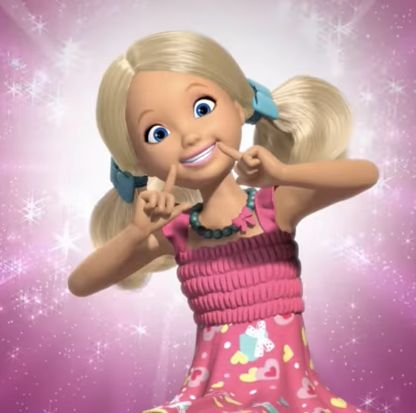 Barbie Life In The Dreamhouse Chelsea, Barbie Life In The Dreamhouse Pfp, Chelsea Core, Barbie Pfp, Chelsea Barbie, Happy Memes, Barbie Funny, Anime Mobile, Pony Club