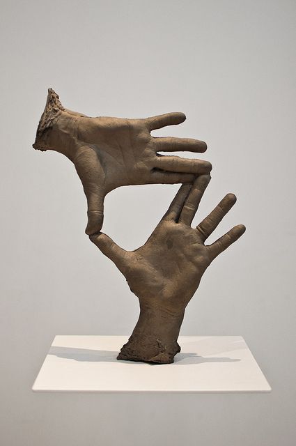 National Gallery of Art - Bruce Nauman could do this with plaster molds. Hands expressing a message.... Bruce Nauman, Show Of Hands, Plaster Cast, Plaster Sculpture, Sculptures Céramiques, Art Stone, Hand Sculpture, 3d Studio, National Gallery Of Art