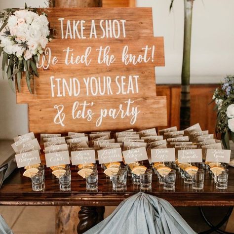 We Tied The Knot, Backyard Wedding Decorations, Diy Backyard Wedding, Find Your Seat, Wedding Decorations On A Budget, Boda Mexicana, Future Wedding Plans, Fantasy Wedding, Take A Shot