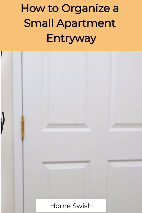 How to Organize a Small Apartment Entryway Small Apartment Entryway, Slim Shoe Rack, Tiny Entryway, Functional Entryway, Small Apartment Organization, Creating An Entryway, Apartment Entryway, Hidden Spaces, Door Shoe Organizer