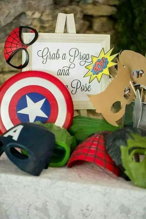 Avengers photo both props Villain Wedding, Marvel Wedding Theme, Superhero Wedding Theme, Avengers Wedding, Comic Wedding, Marvel Wedding, Geek Home Decor, Comic Book Wedding, 21st Ideas