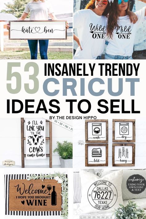 Best Selling Cricut Projects 2023, Beginners Cricut Projects, Silhouette Cameo Projects To Sell, What Can I Make With My Cricut, Profitable Cricut Projects, Things To Make With A Cricut Maker, Cricut Explore Air 2 Projects Ideas, What To Make With Cricut Maker, Cricut Joy Projects Beginner Ideas