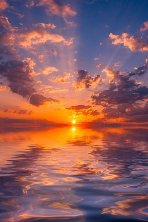 Download wallpaper 800x1200 sea, sunset, horizon, sun, reflection, clouds iphone 4s/4 for parallax hd background Wallpaper Komputer, Clouds Wallpaper Iphone, Wallpaper Estetika, Wallpaper Homescreen, Clouds Photography, Sunset Clouds, Sunset Background, Cloud Wallpaper, Aesthetic Background