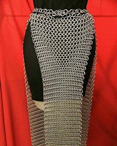 Chainmail Diy, Chainmail Skirt, Chainmail Clothing, Chainmail Patterns, Chainmail Armor, Chain Clothing, Scale Mail, Viking Costume, Pop Tabs