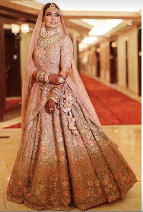 Latest Traditional Dresses, Indian Bride Dresses, Pink Bridal Lehenga, Latest Bridal Lehenga Designs, Indian Wedding Gowns, Designer Bridal Lehenga Choli, Desi Dress, Bridal Lehenga Designs, Latest Bridal Lehenga