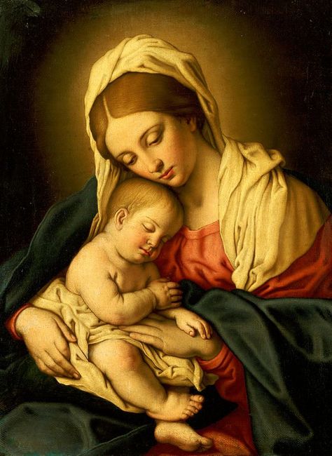 Solenidade de Santa Maria, Mãe de Deus – Ano A | Caminhos Carmelitas Poetry Photos, The Madonna, Art Sacre, Blessed Mother Mary, Holy Mary, Mary And Jesus, Tableau Art, Oil Canvas, Madonna And Child