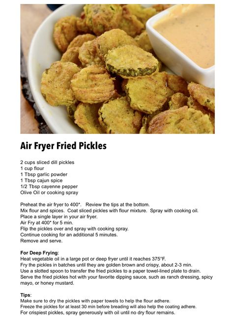 Pickle Fries Air Fryer, Pluckers Fried Pickles Recipe, Air Fry Pickles, How To Make Fried Pickles, Spicy Fried Pickles, Fried Pickles Air Fryer, Air Fryer Pickle Chips, Pickle Chips Recipe, Air Fryer Fried Pickles