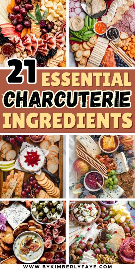 Essential Charcuterie Ingredients Guaranteed For Success Chacuterie Board, Perfect Charcuterie Board, Lavish Party, Fall Engagement Parties, Charcuterie Box, Small Gathering, Ingredient List, Ingredients List, Grazing Tables