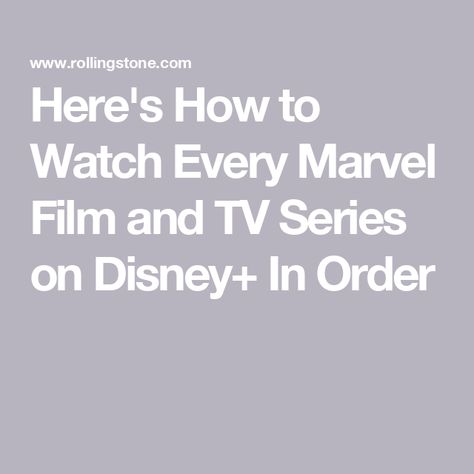 Here's How to Watch Every Marvel Film and TV Series on Disney+ In Order Marvel Timeline Order, Marvel Timeline, Marvel Movies List, Mcu Timeline, Daredevil Season 2, All Marvel Movies, Marvel Movies In Order, Marvel Television, Avengers 2012